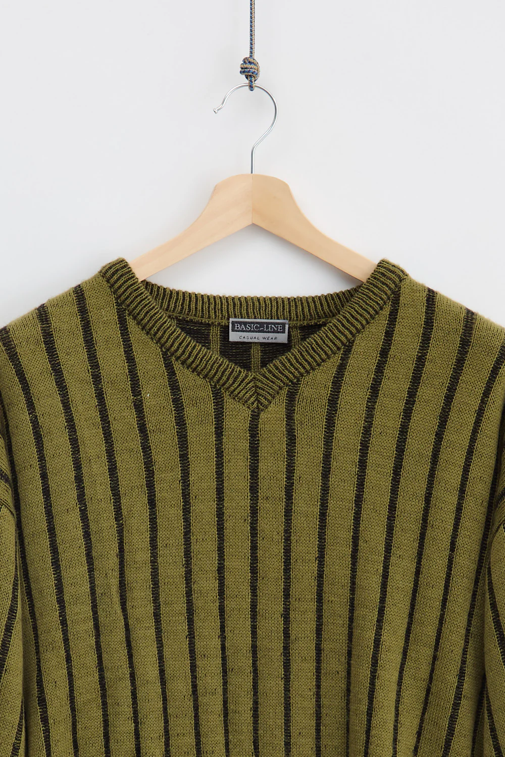 Striped Knit Sweater (L) - Image 2