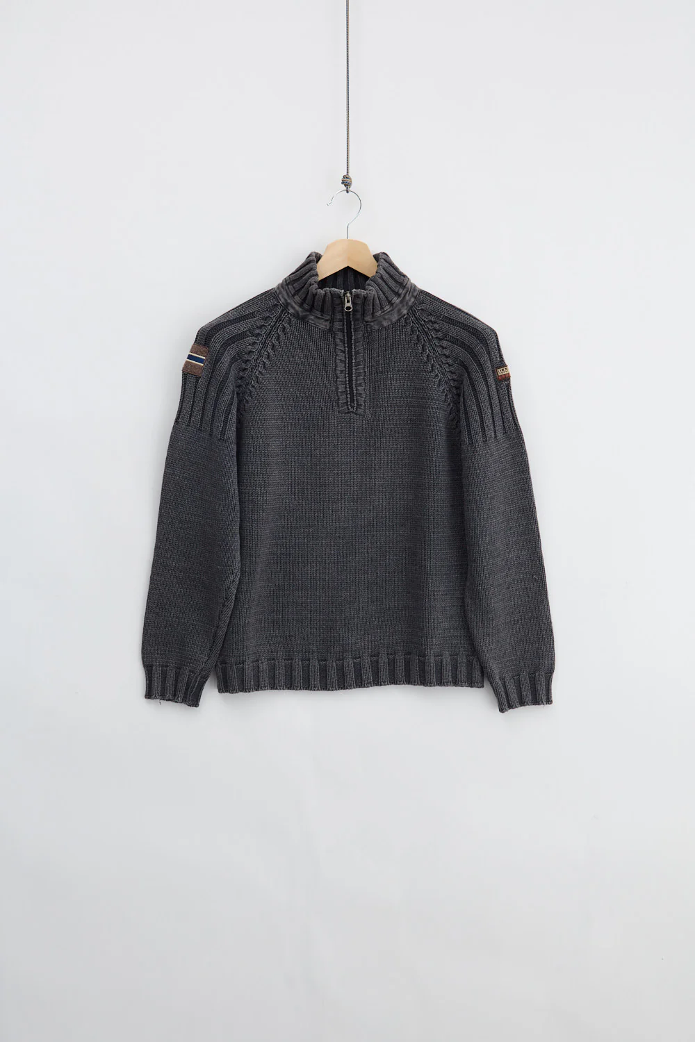 Napapjiri Wool Quarter Zip (S)