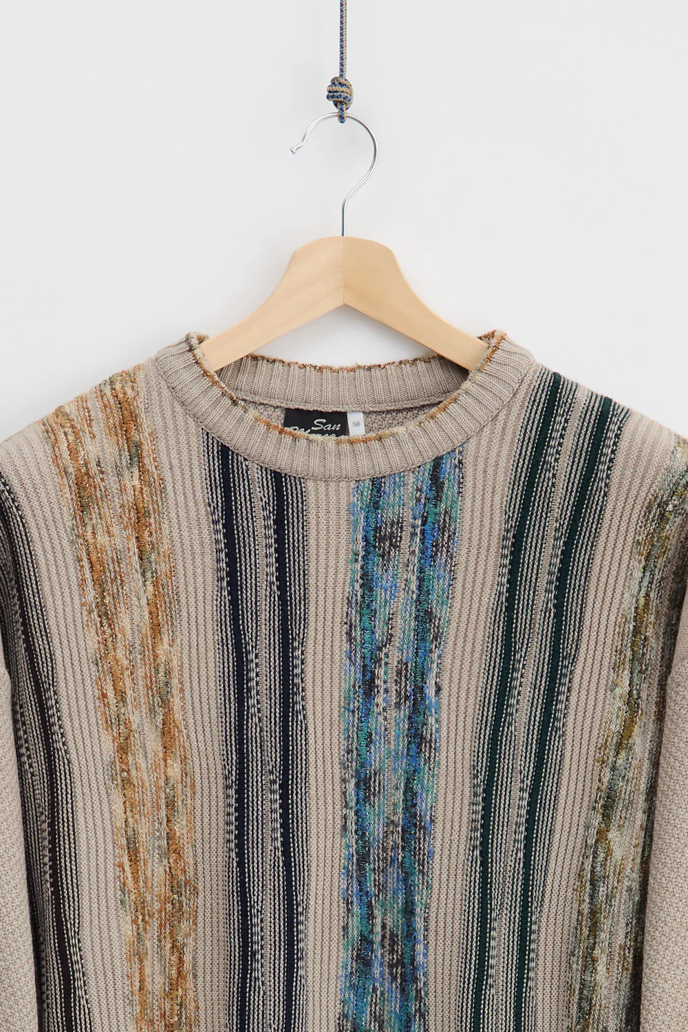 San Marco Wool Knit Sweater (L) - Image 3