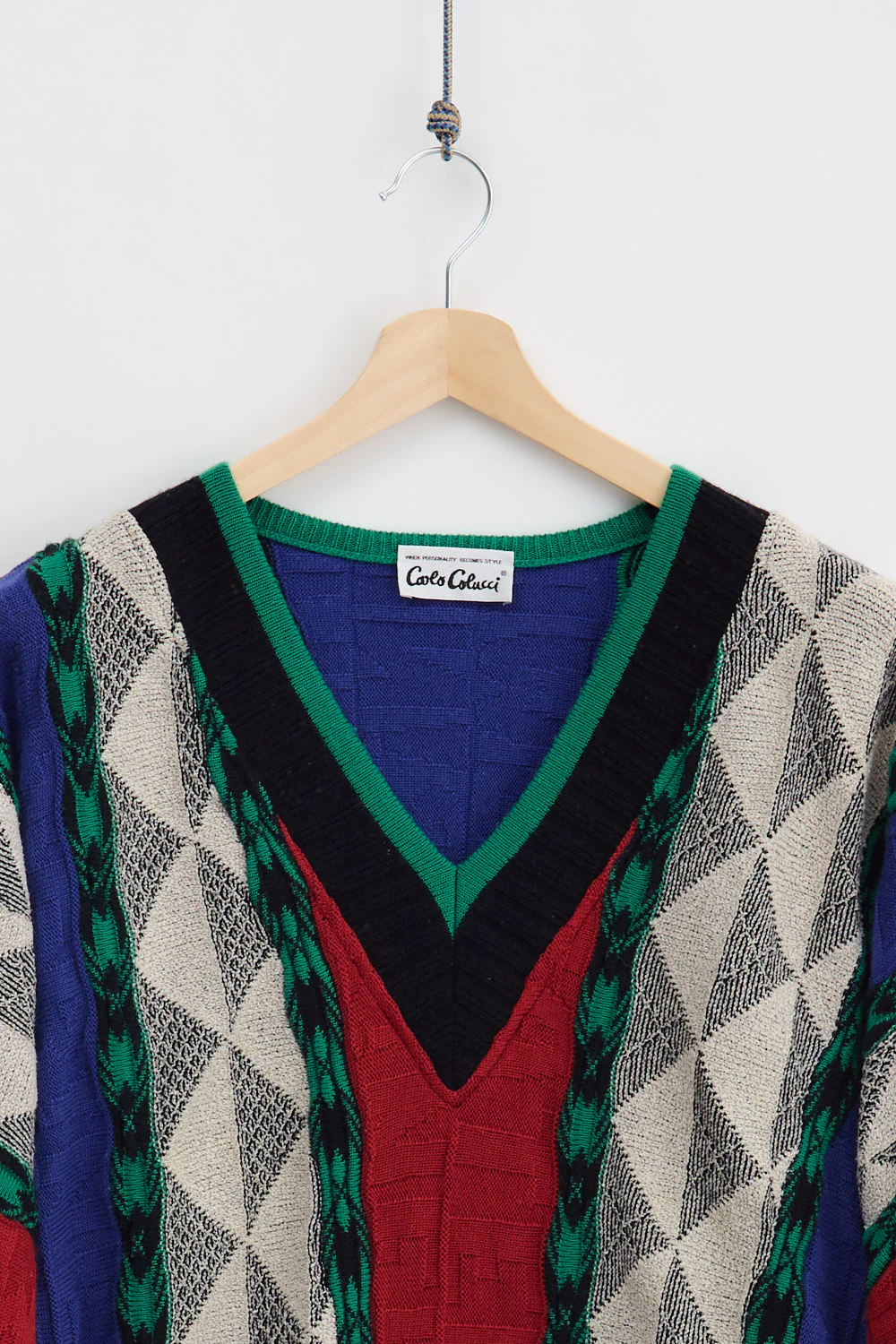Carlo Colucci Knit Sweater (XL) - Image 2