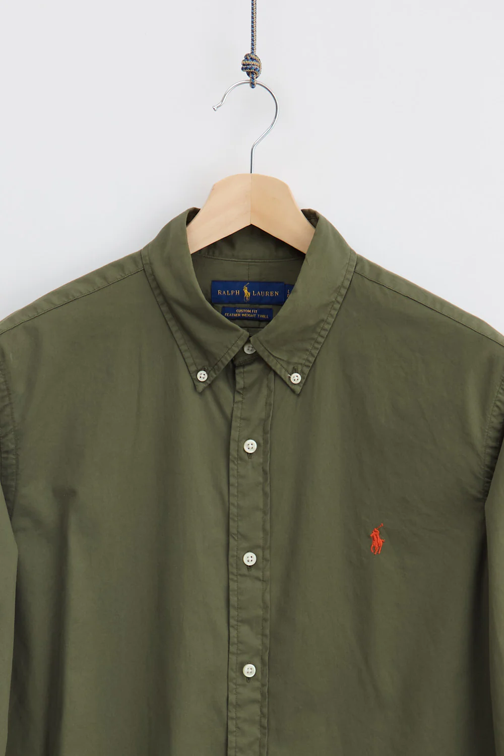 Ralph Lauren Feather Weight Twill Shirt (L) - Image 2