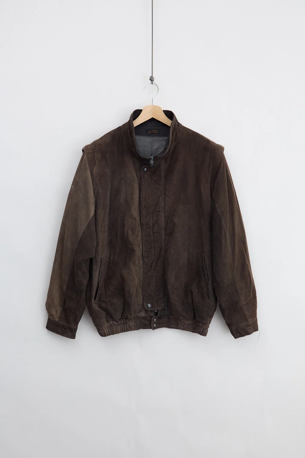 Marie Vestkjær Leather Bomber Jacket (XL)