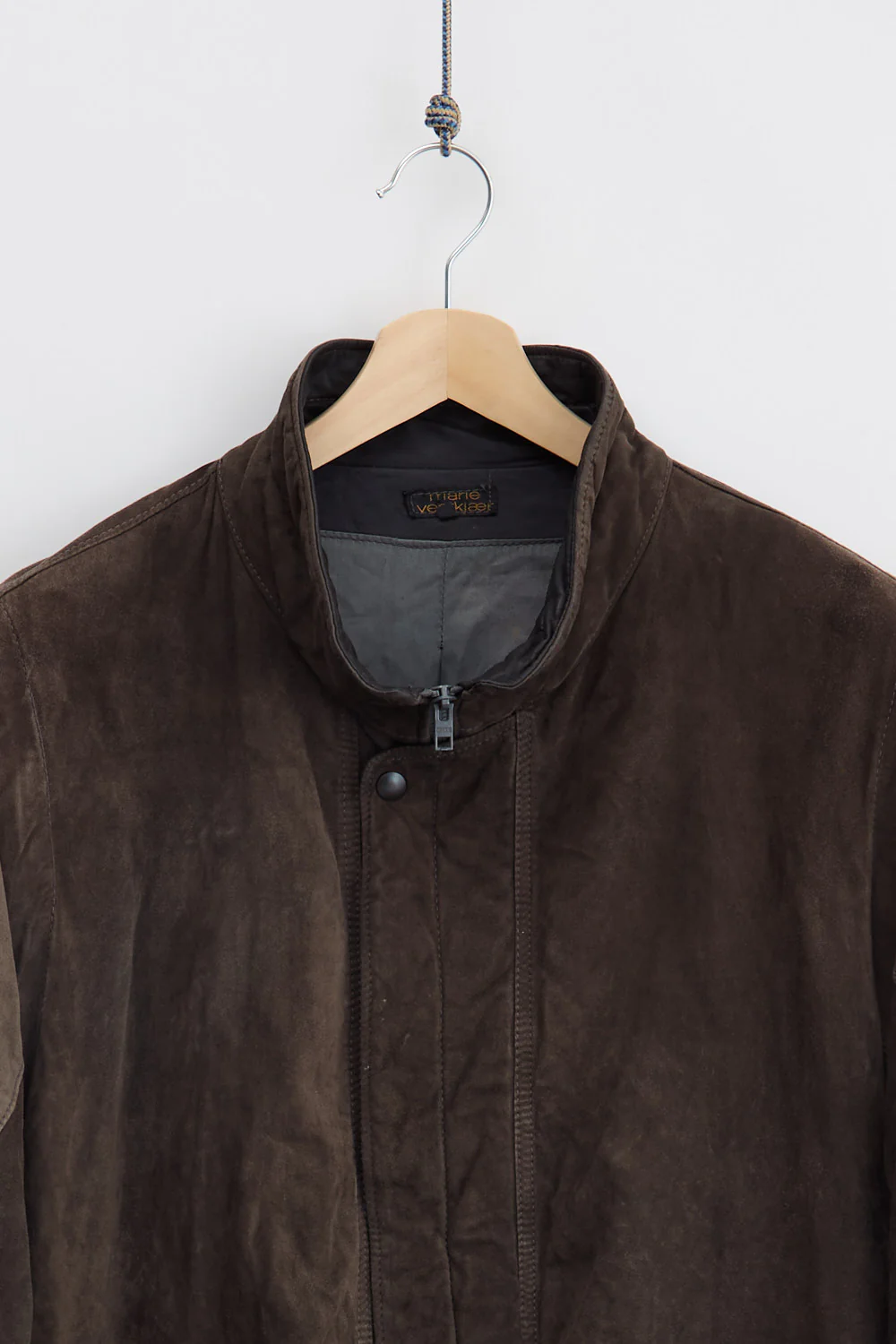 Marie Vestkjær Leather Bomber Jacket (XL) - Image 4