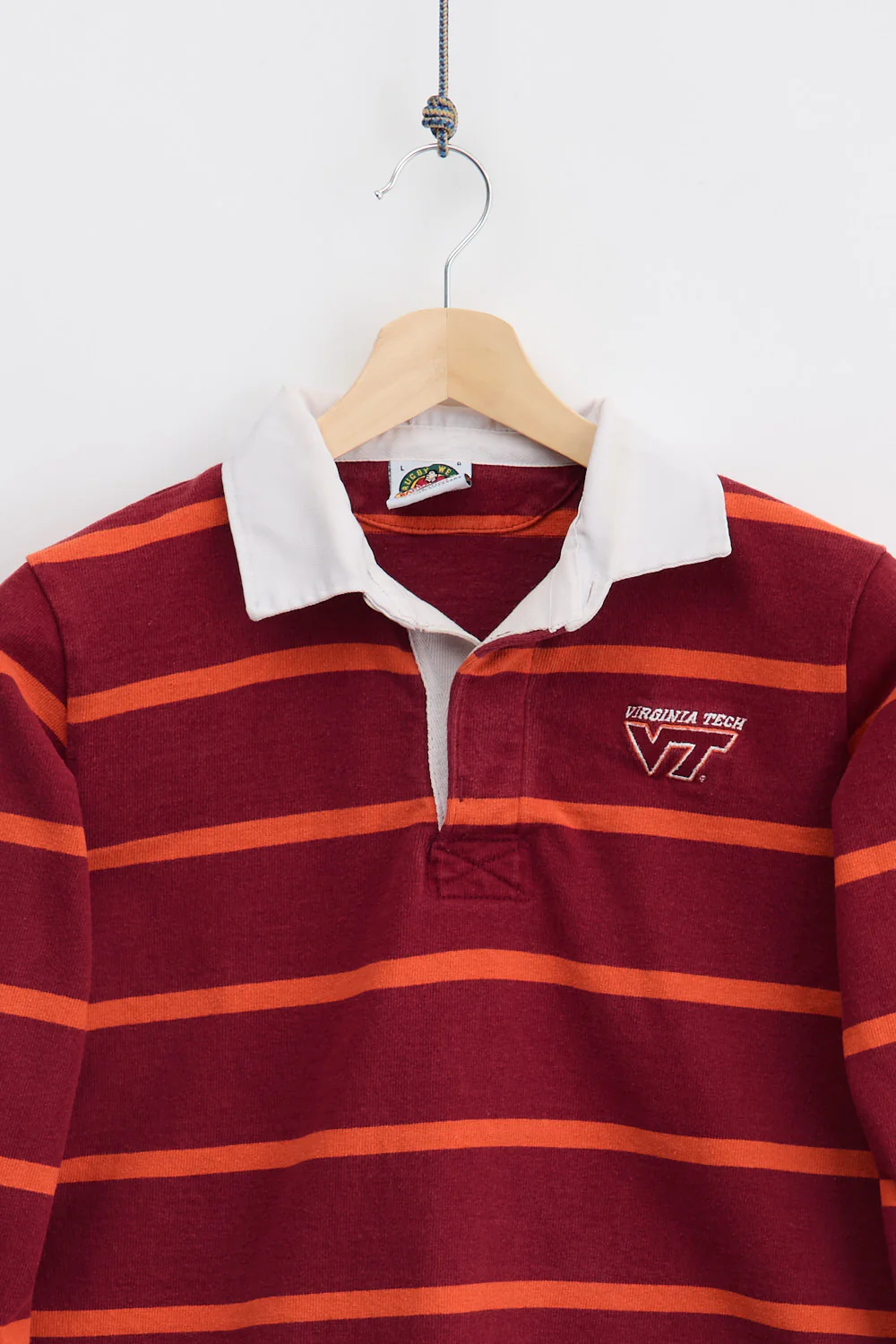 Women's Virgnia Tech Rugby Shirt (L) - Image 2