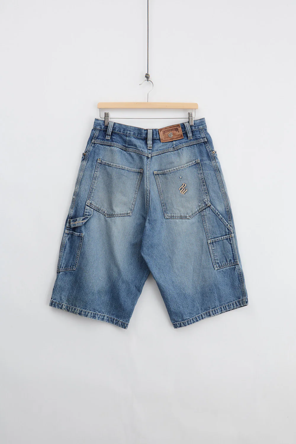 Roc-A-Wear Denim Carpenter Denim Shorts (W32) - Image 3