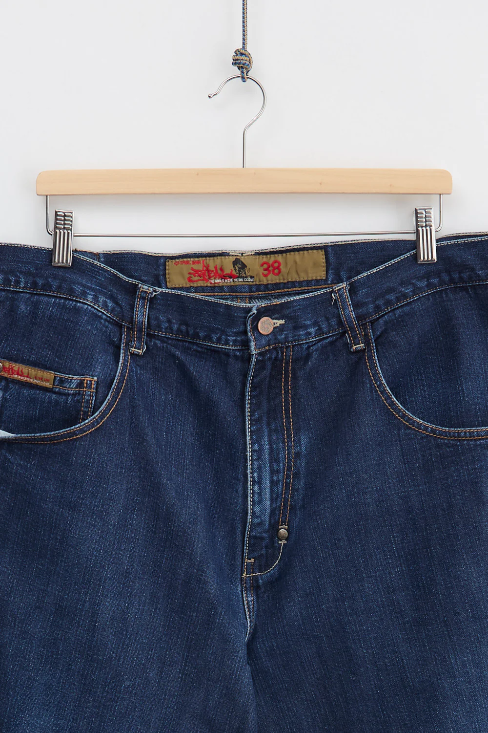 Tribal Gear Oversized Denim Shorts (W36) - Image 2