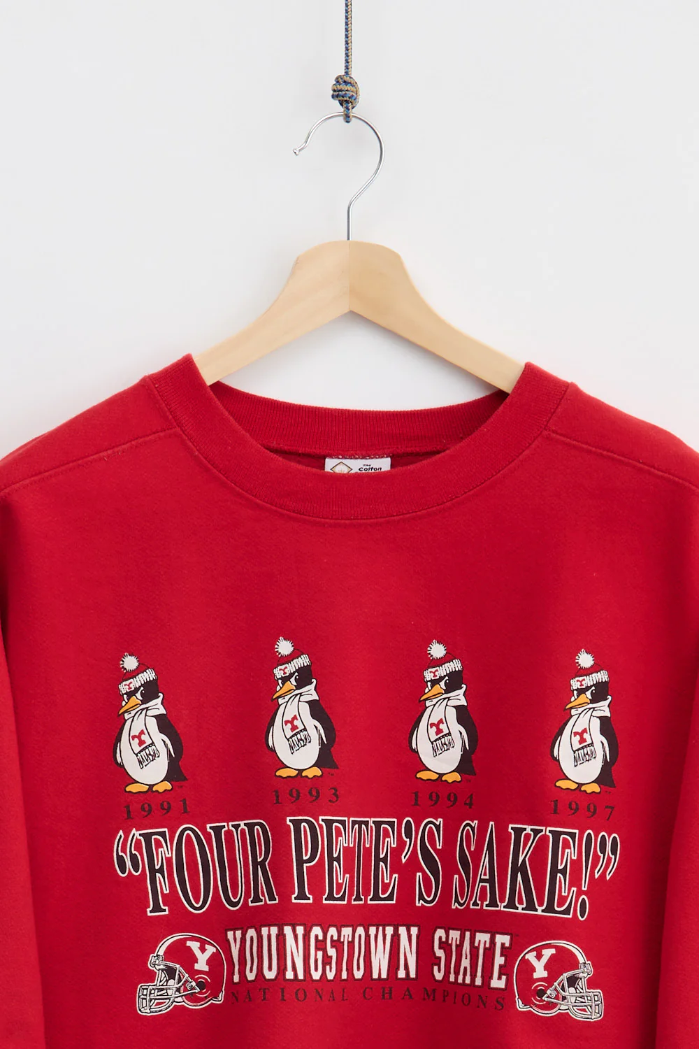 90's Youngstown State Champions Sweatshirt (M) - Image 2