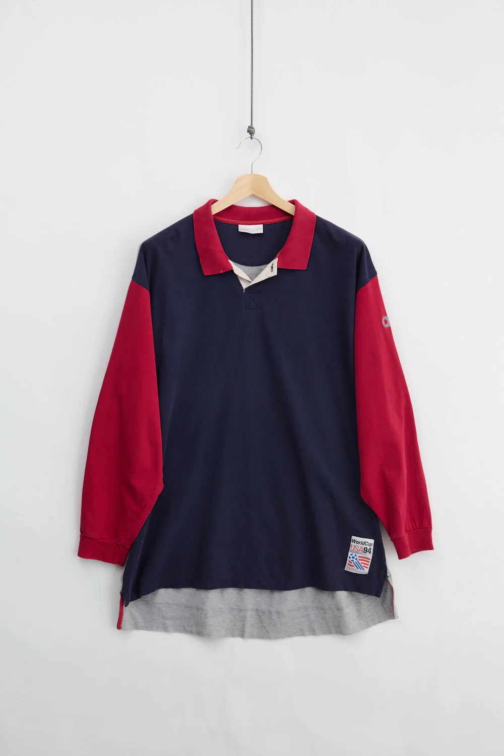 1994 Adidas USA World Cup Longsleeve Pique  (XL)