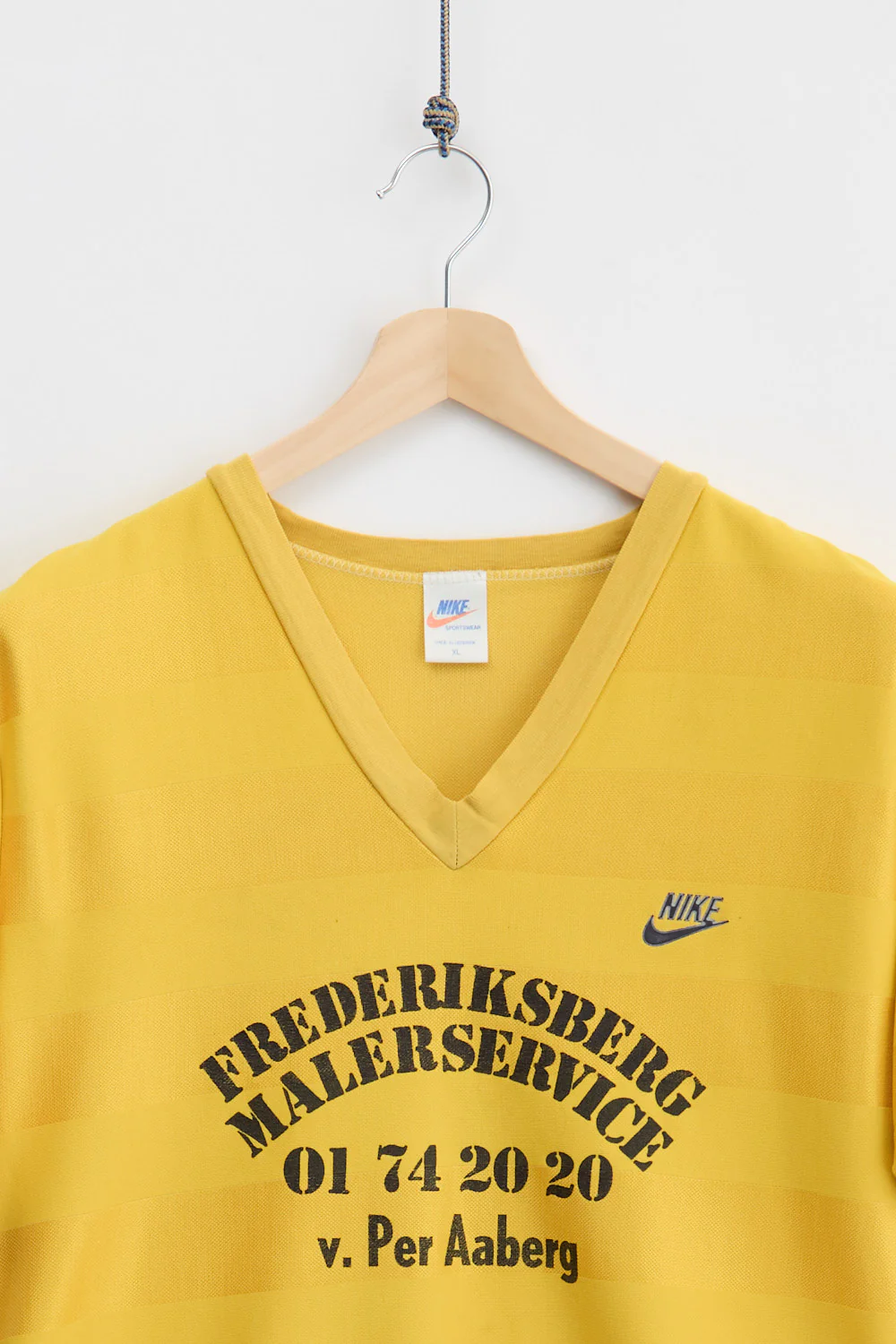 70´s Nike Danish Football Jersey  (XL) - Image 2