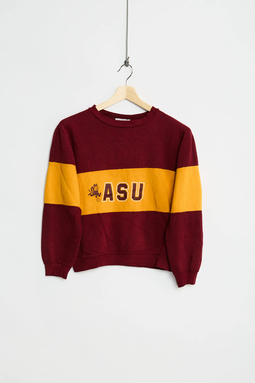 80's ASU cropped sweat (L)