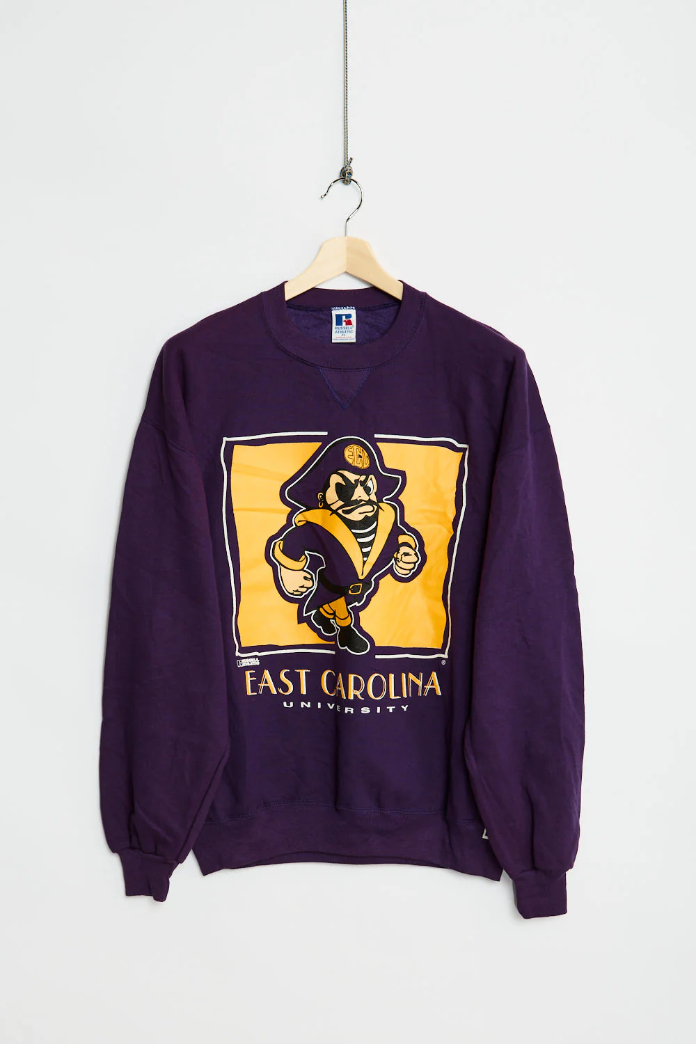 90's ECU Pirates Russell Athletic sweat (XL)
