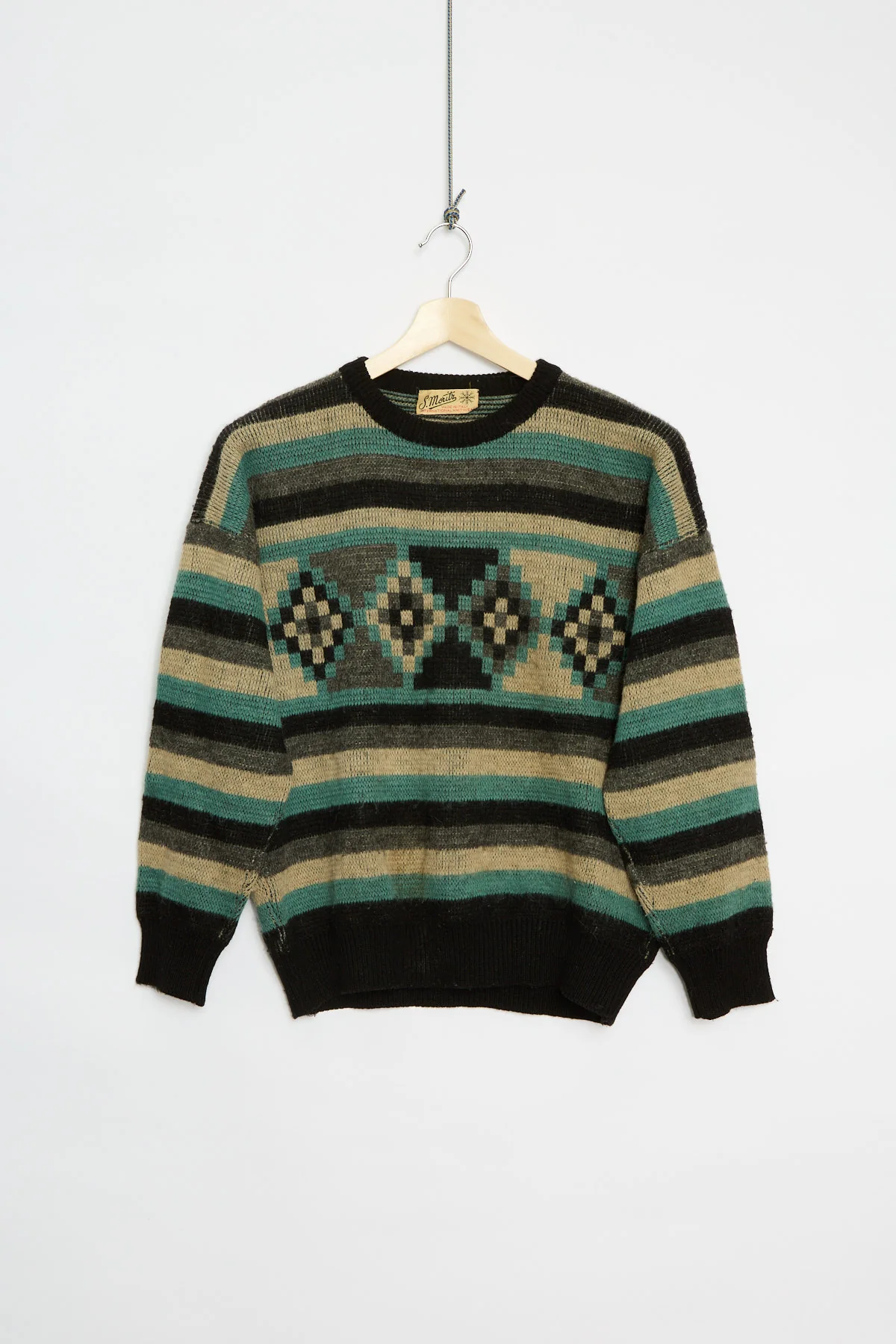 80's S. Moritz Italian sweater (M)