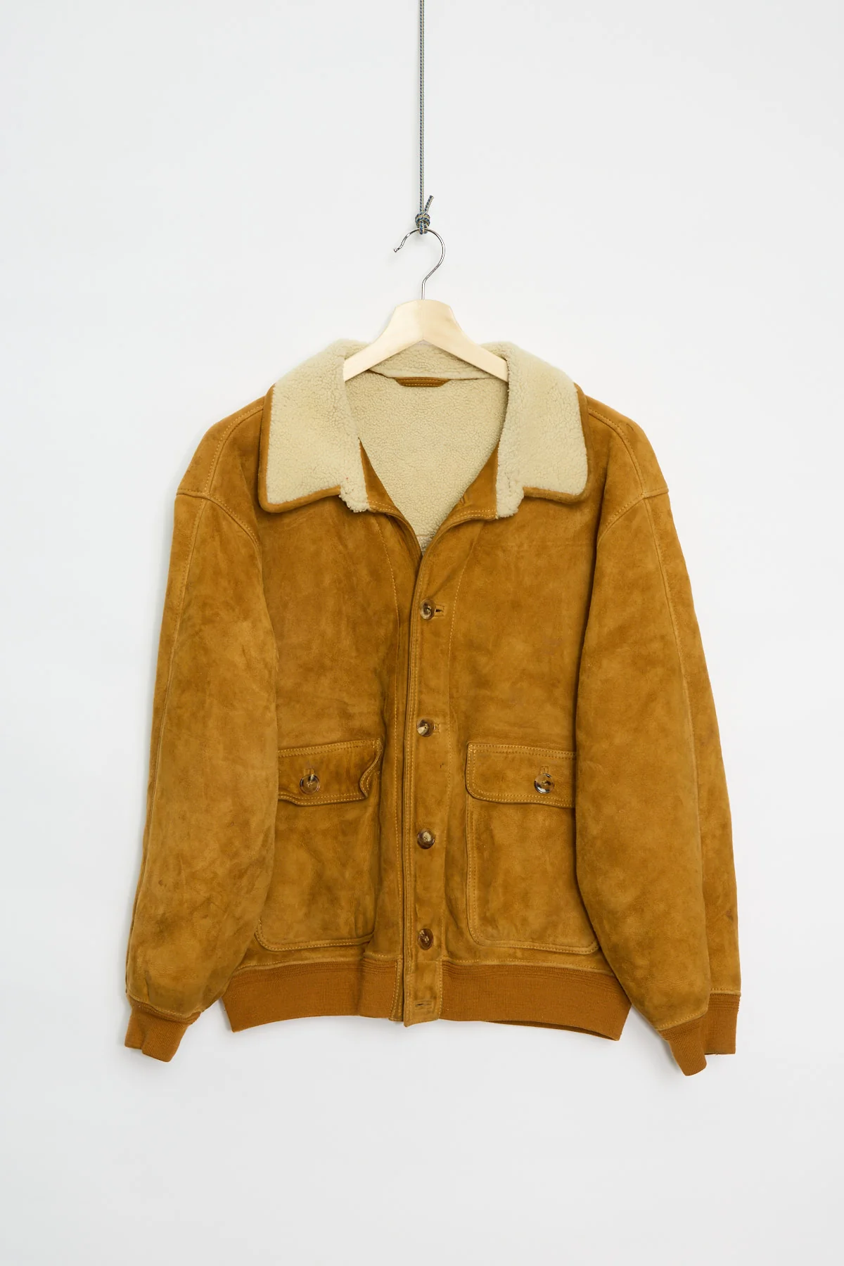 90's German Shearling jacket (M)