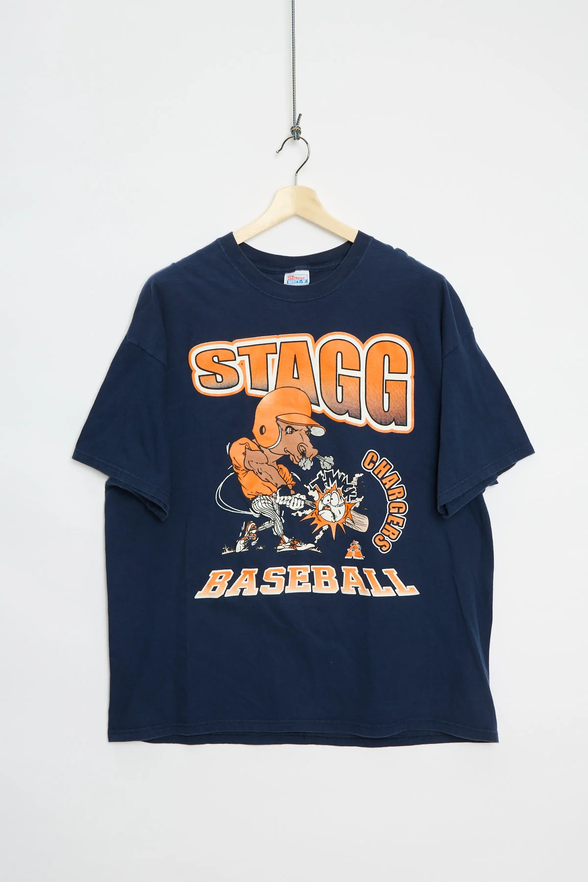 90's Stagg Chargers baseball tee (2XL)