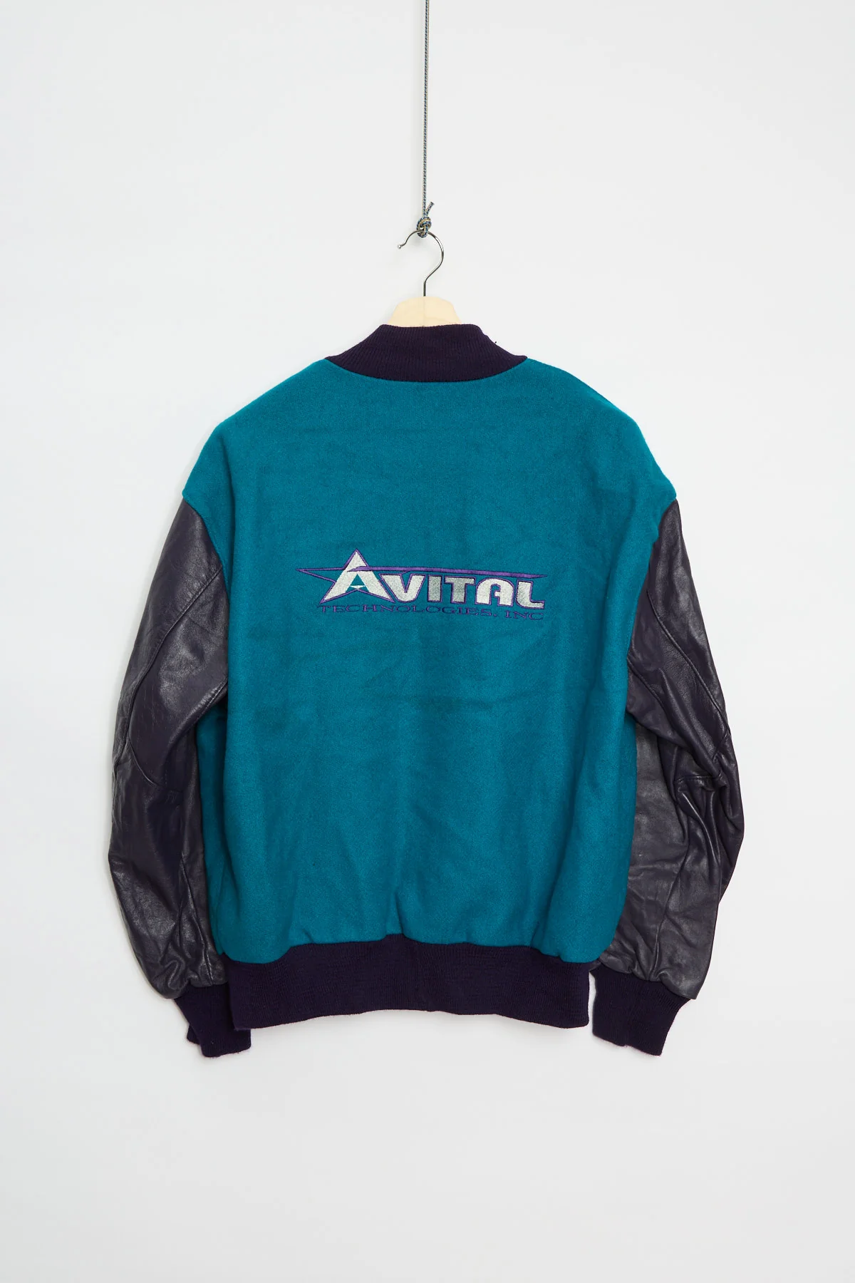 90's Varsity style company jacket (XL) - Image 2