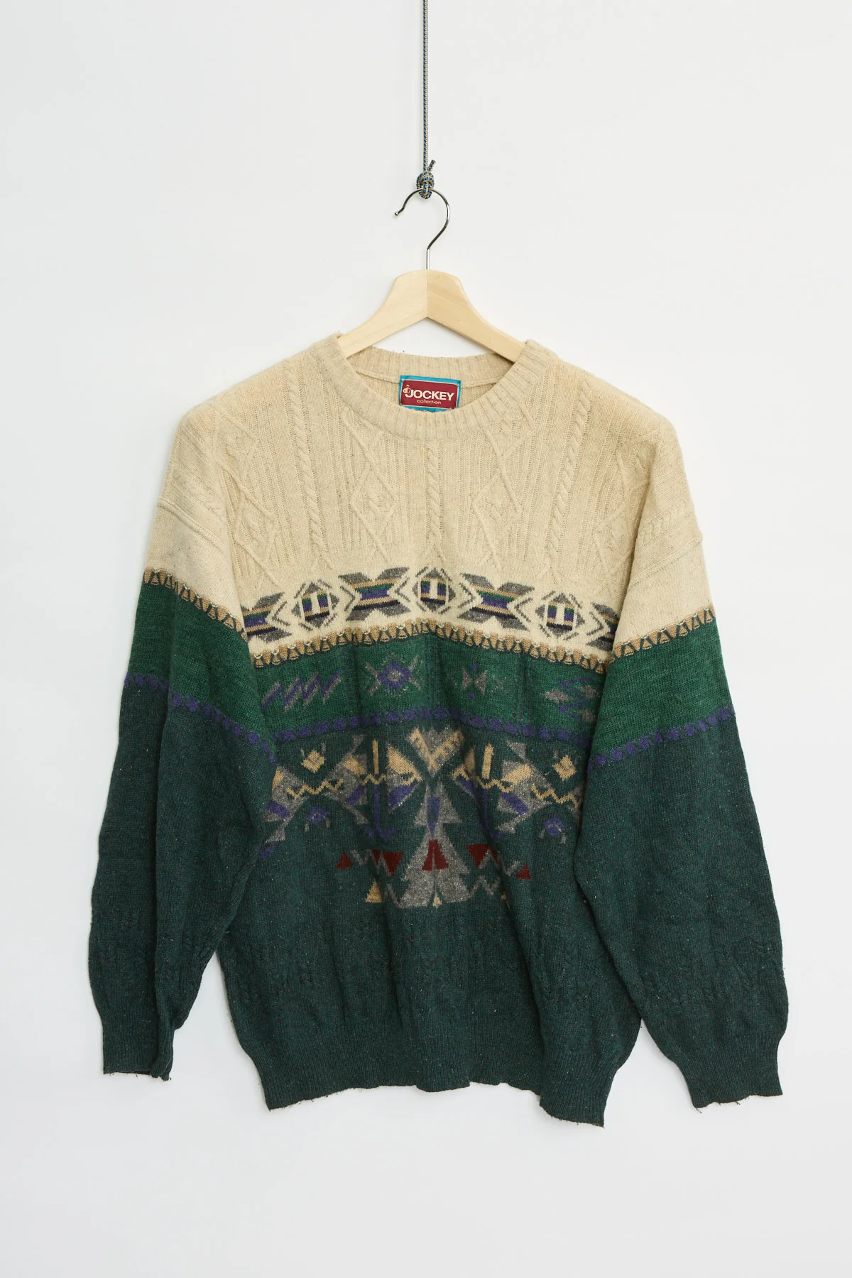 90's Italian wool/silk sweater (L)