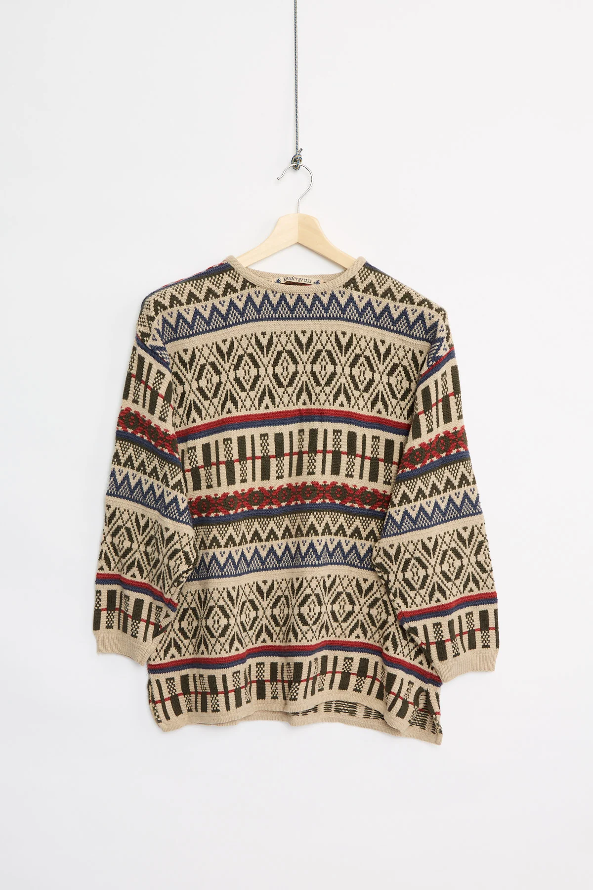90's Dutch cotton knit (L)