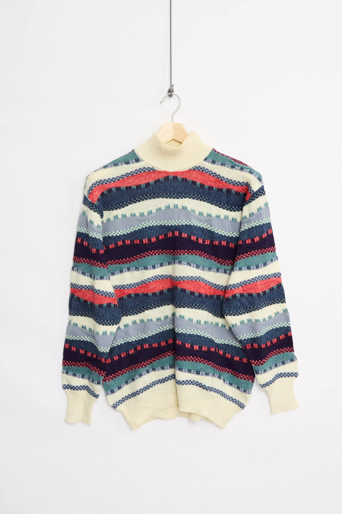 Italian multiknit sweater (M)