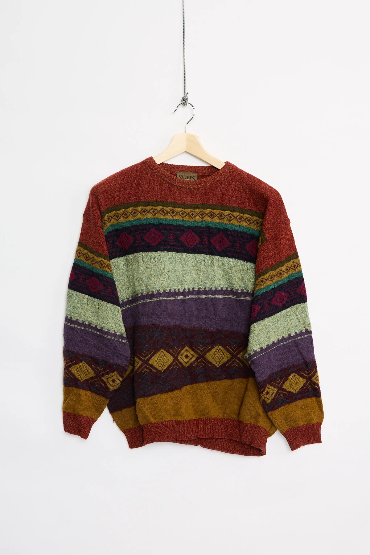 90's multiknit sweater (XL)
