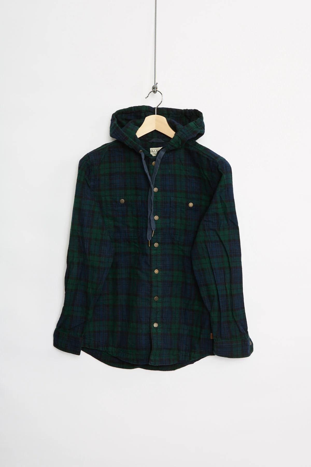 L.L. Bean flannel Hoody (S)
