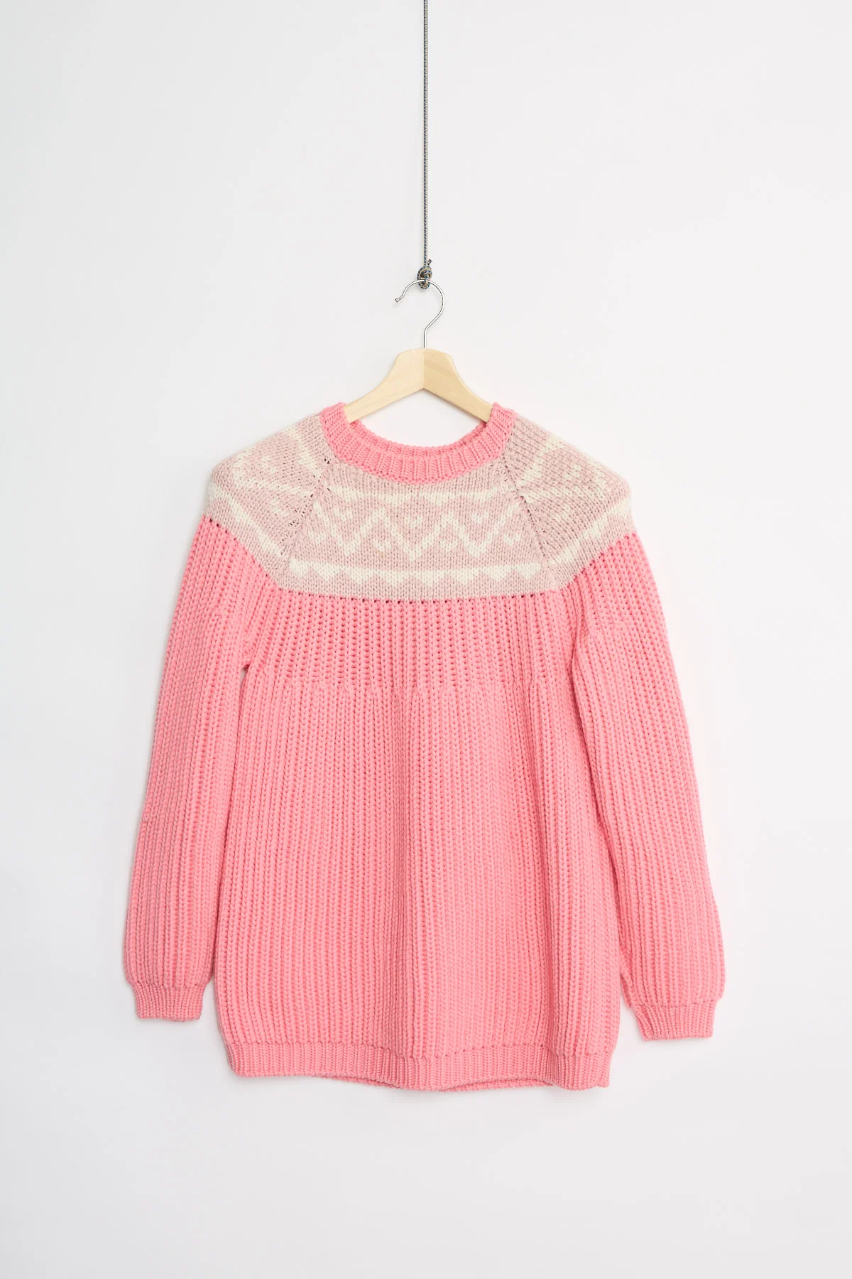 Italian Chunky Merino sweater (S)