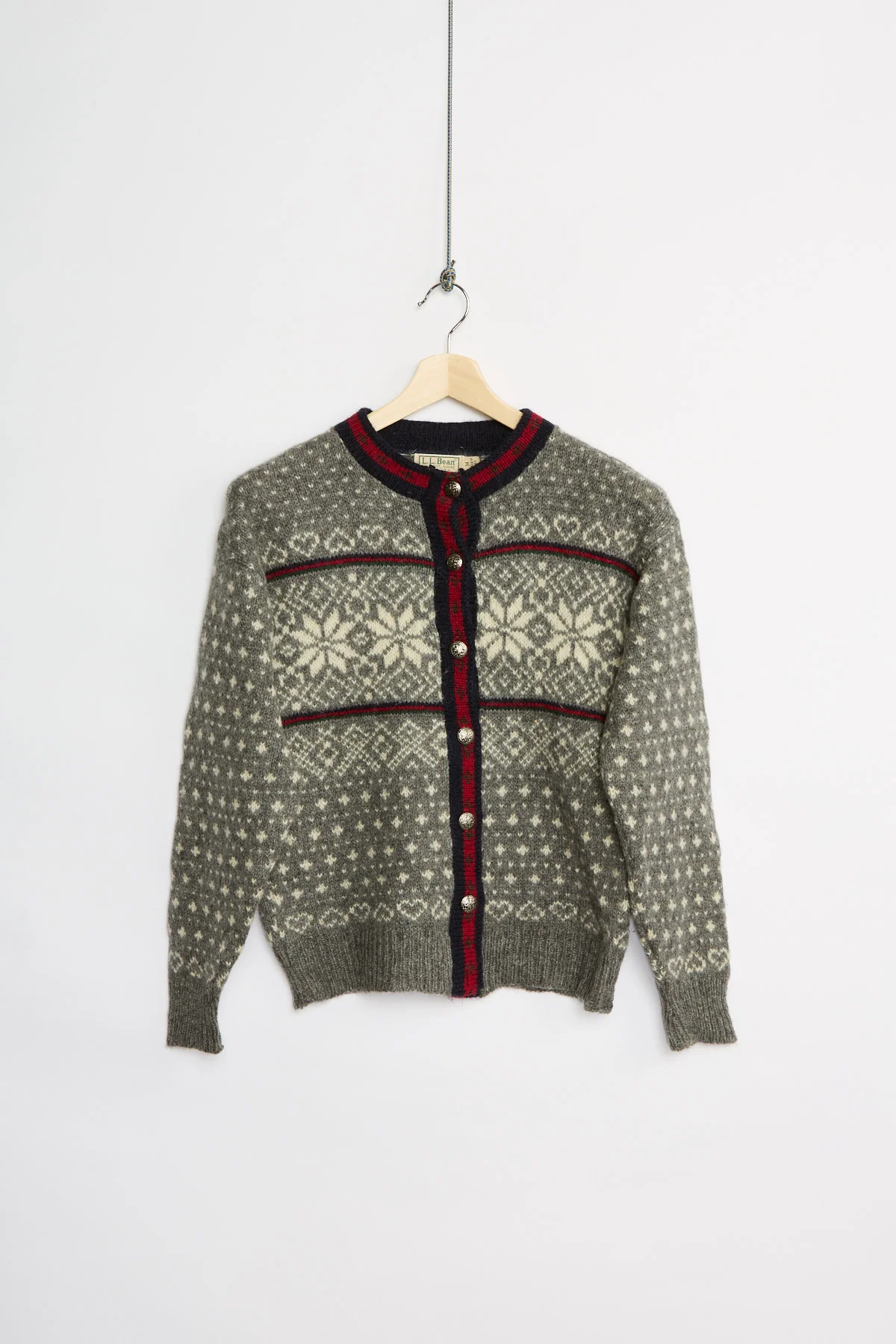 80's L.L. Bean wool cardigan (S)