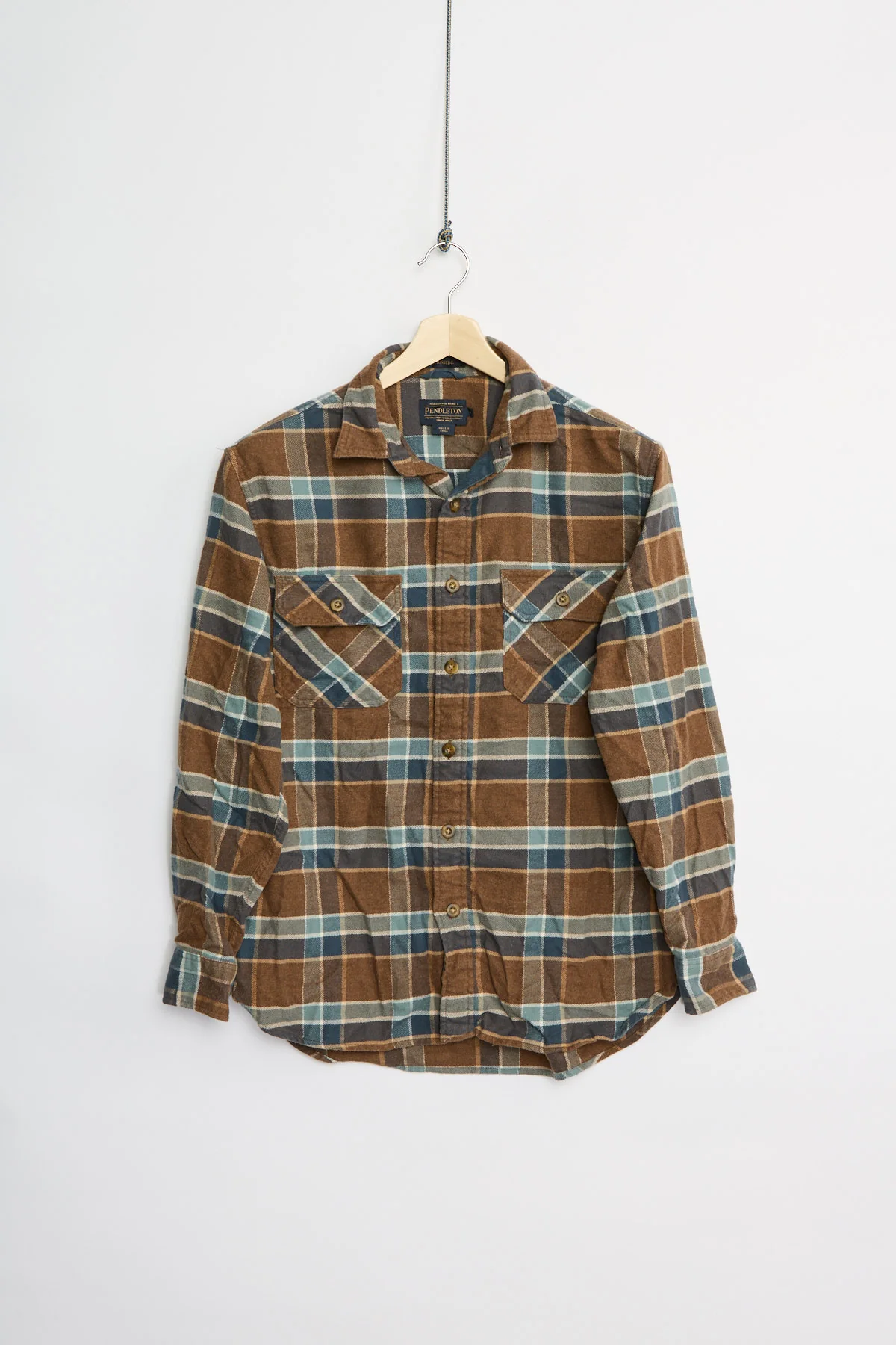 Pendleton cotton flannel shirt (M)