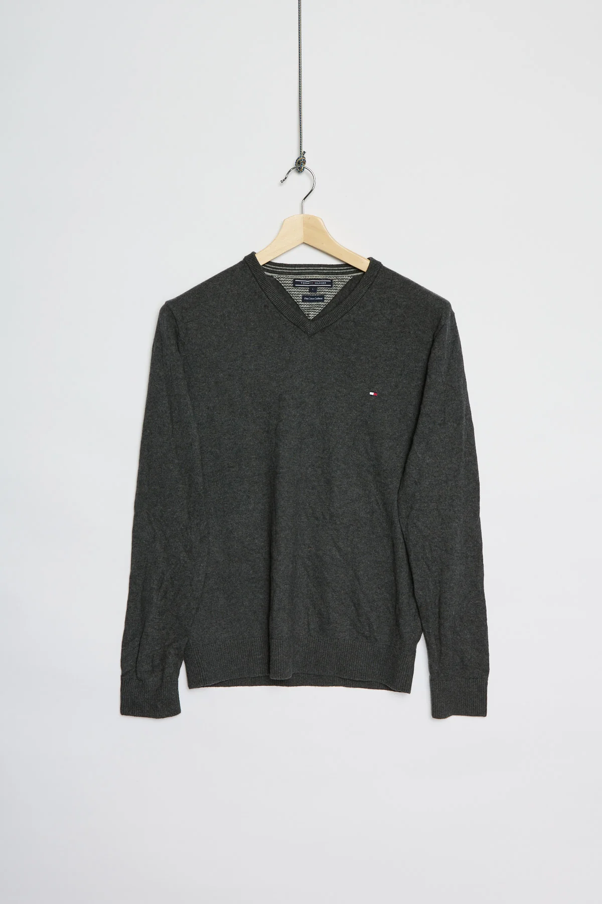 Tommy Hilfiger pima cotton cashmere sweater (M)