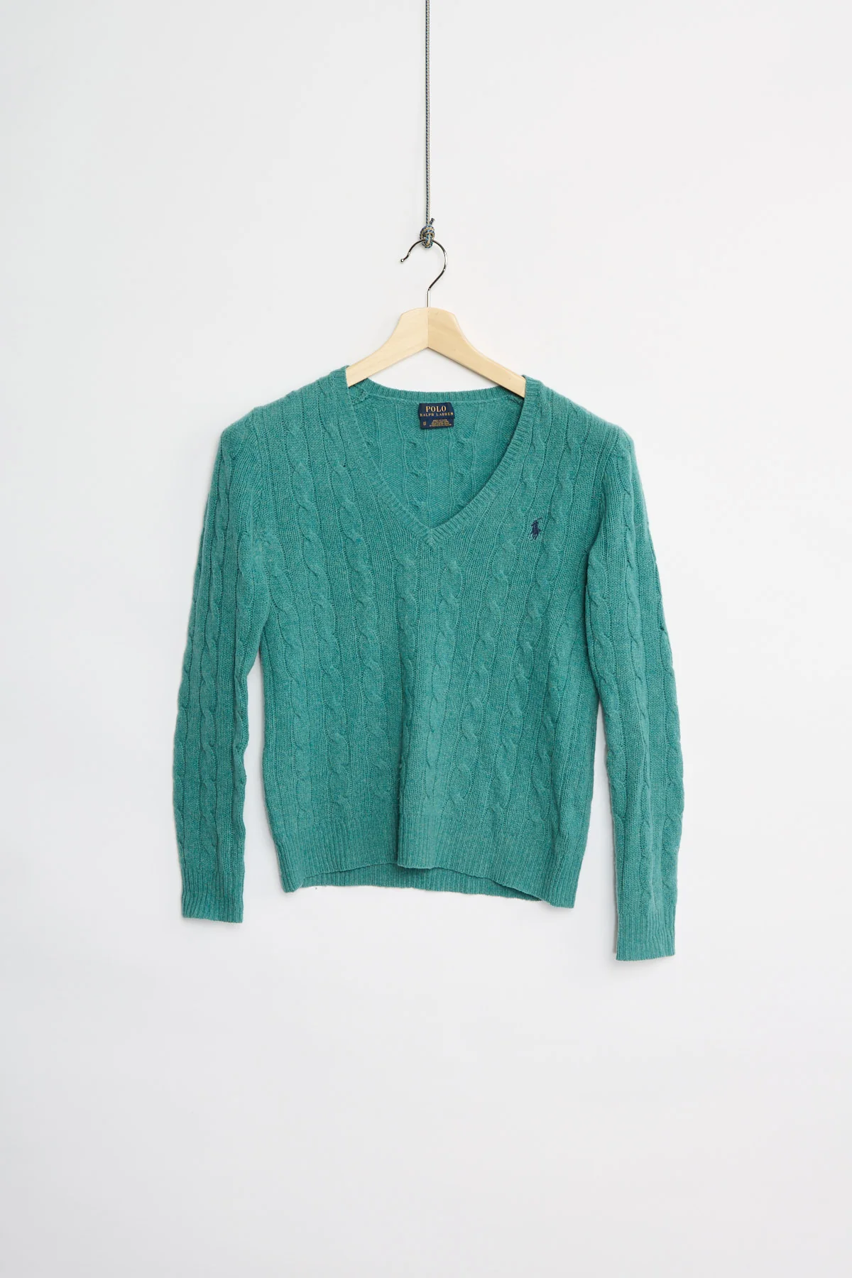 Polo Ralph Lauren merino/cashmere cable knit (XS)