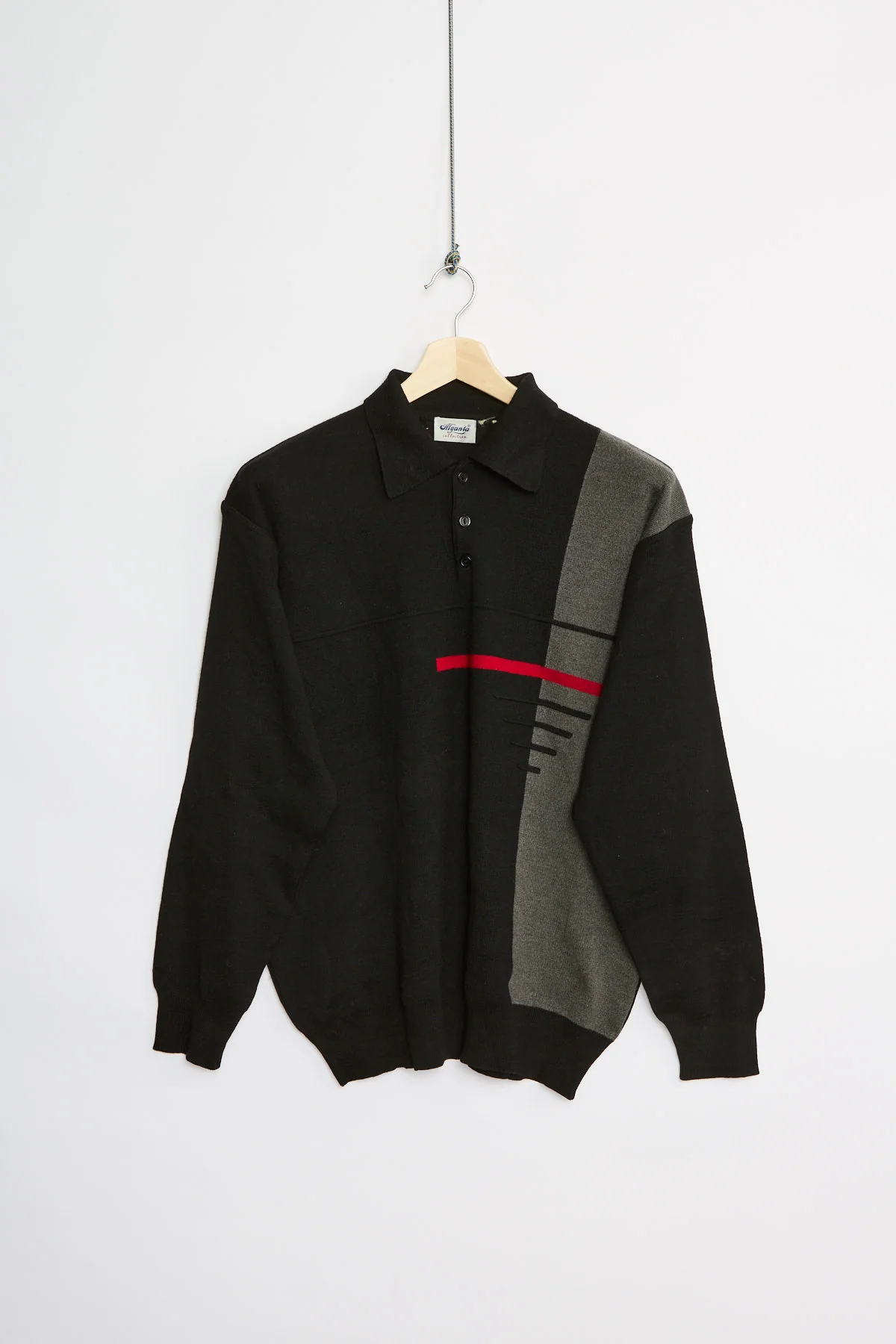 90's collared knit (L)