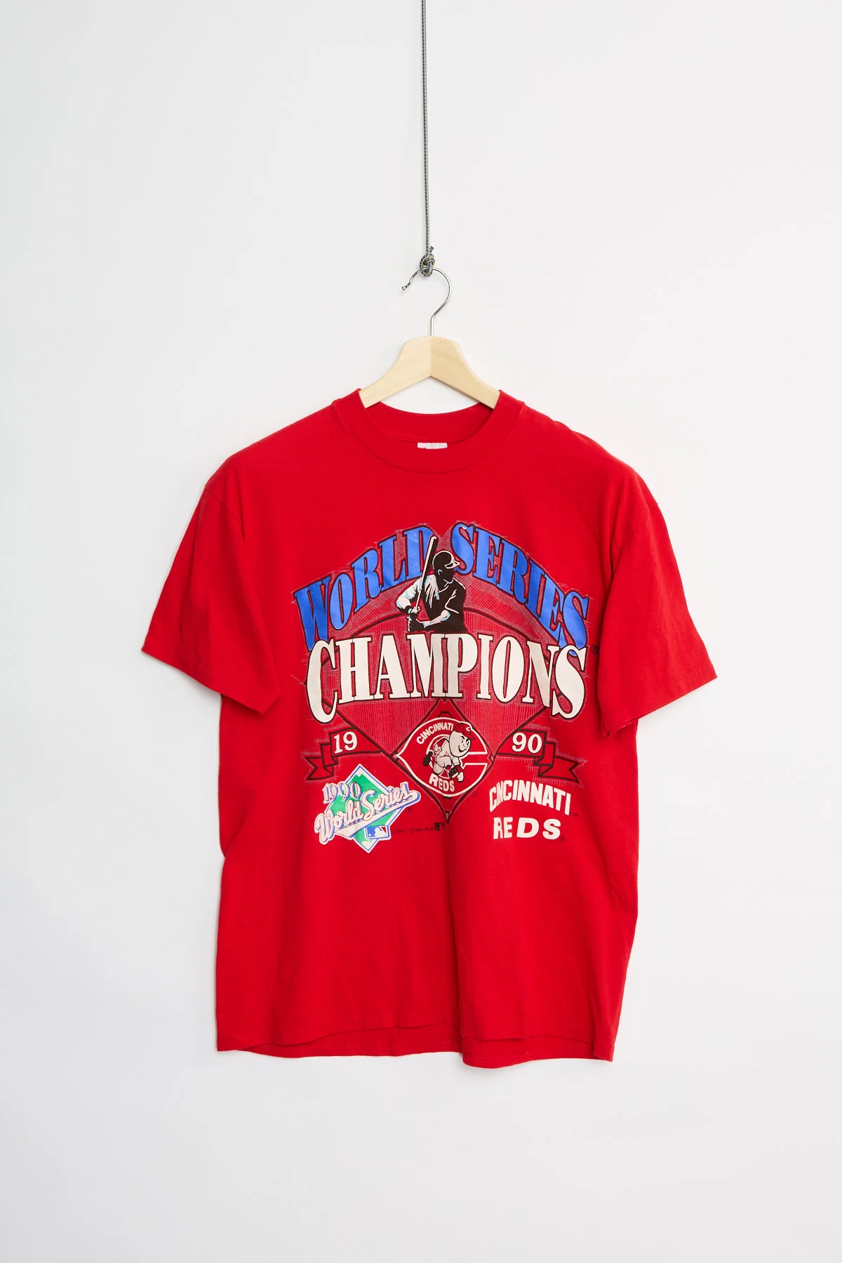 1990 Cincinnati Reds World Series tee (XL)