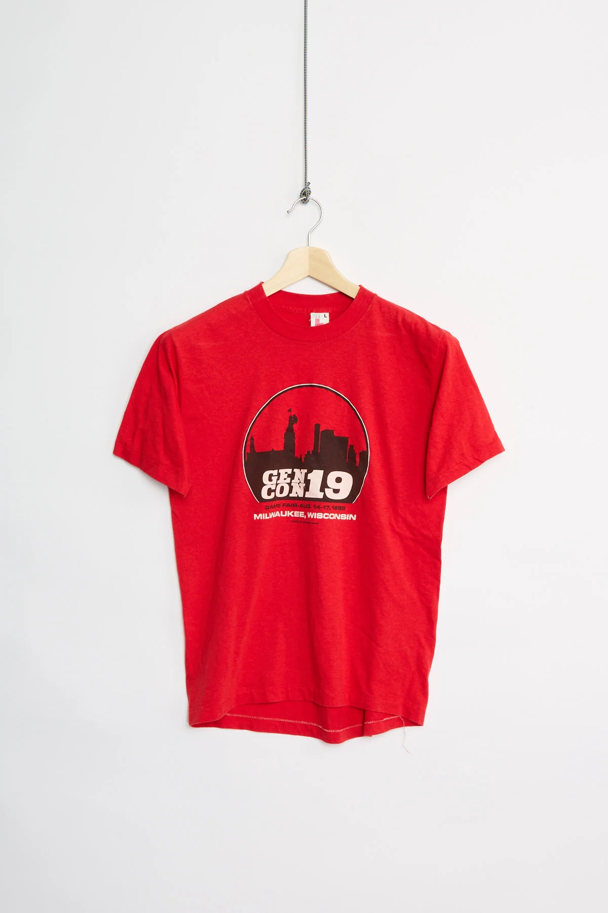 1986 Gen Con tabletop game fair tee (L)