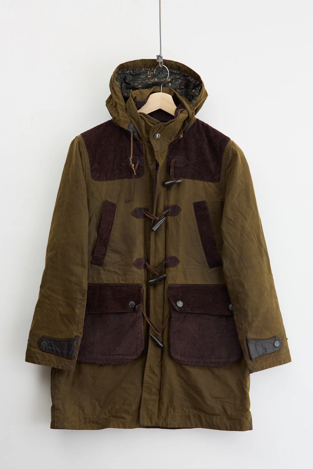 Barbour x White Mountaineering Wax Jacket (M) - Image 2