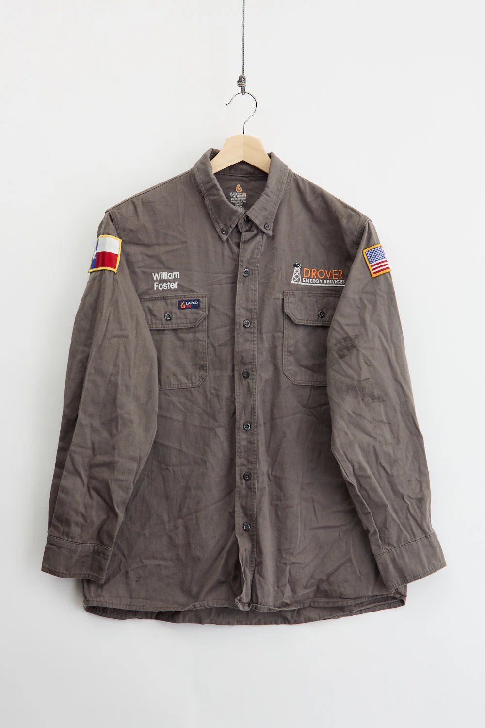 Texas Oilrig work shirt (L)