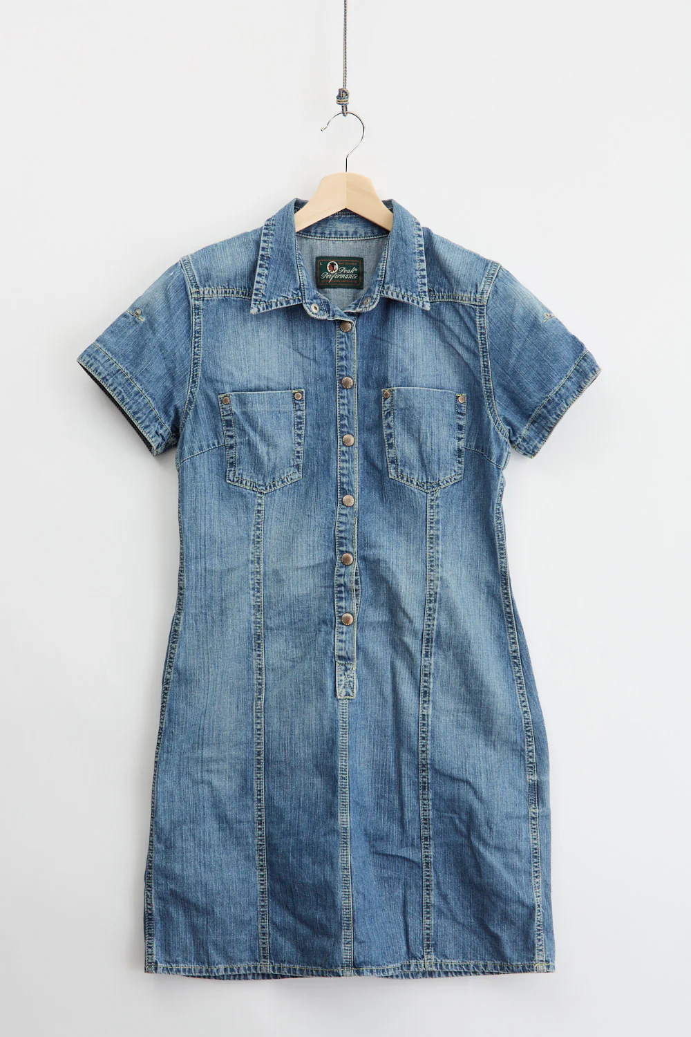 90's Peak Performance Denim Dress (L)
