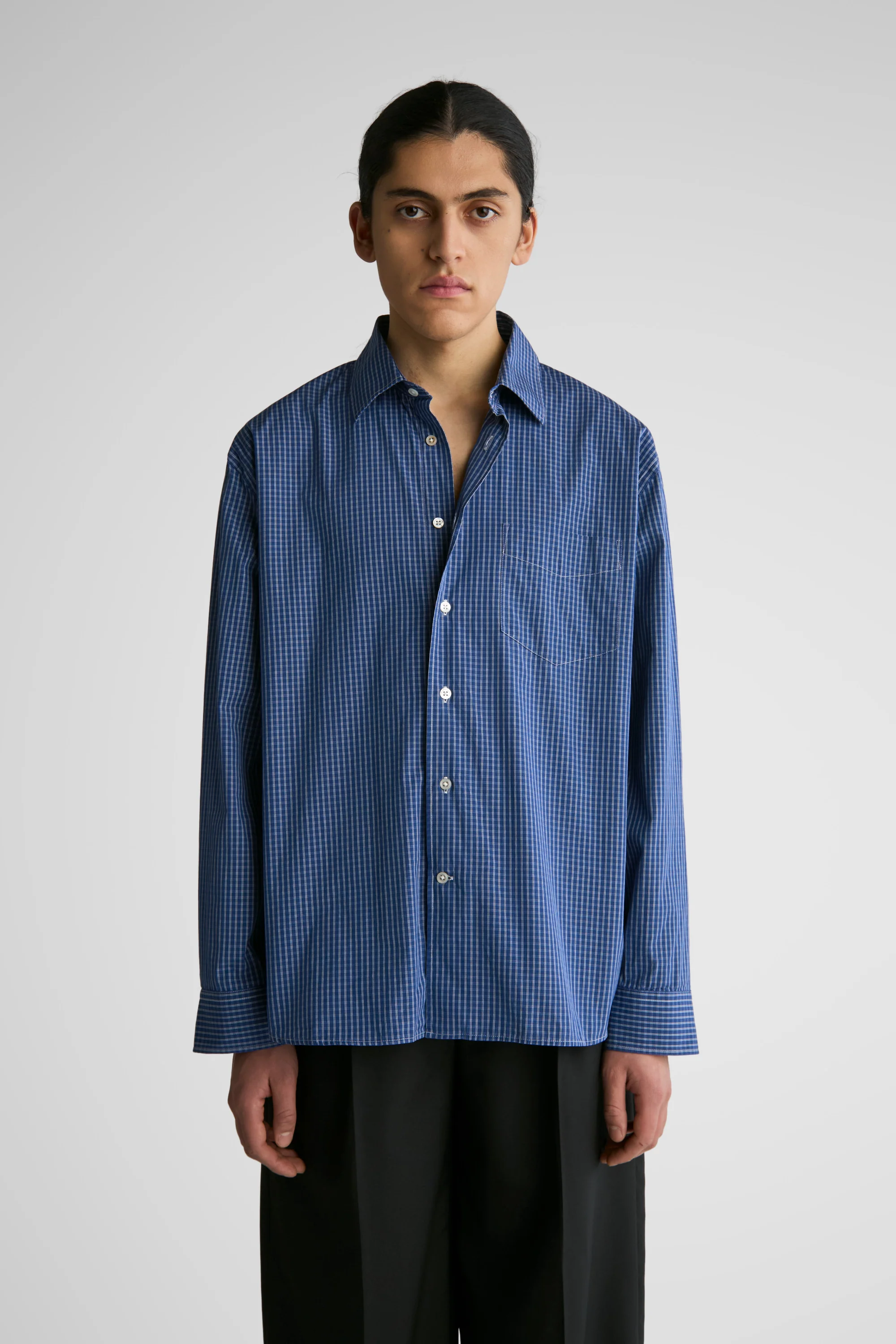 Brass Blue Clerk Check - Image 2