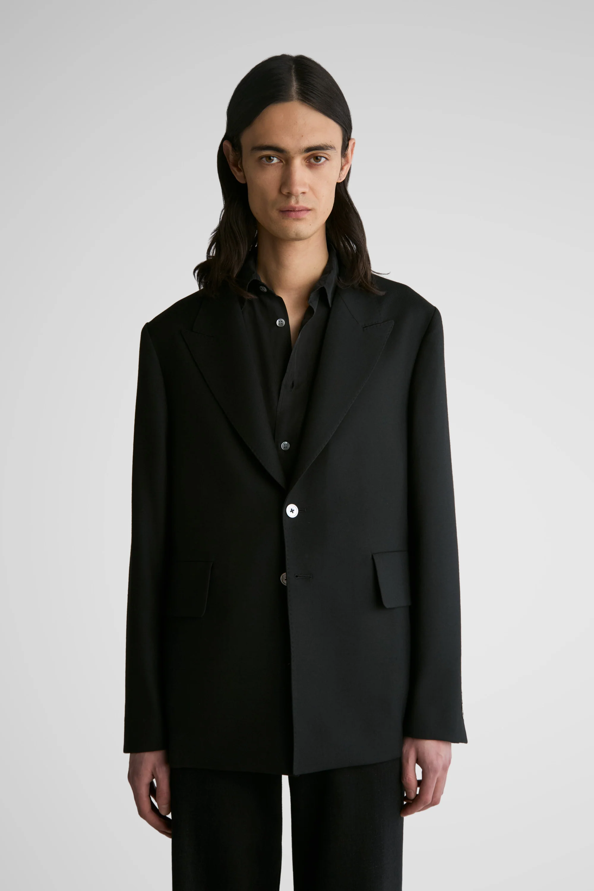 Hayes Suit Jacket Single Breasted Black - Image 3