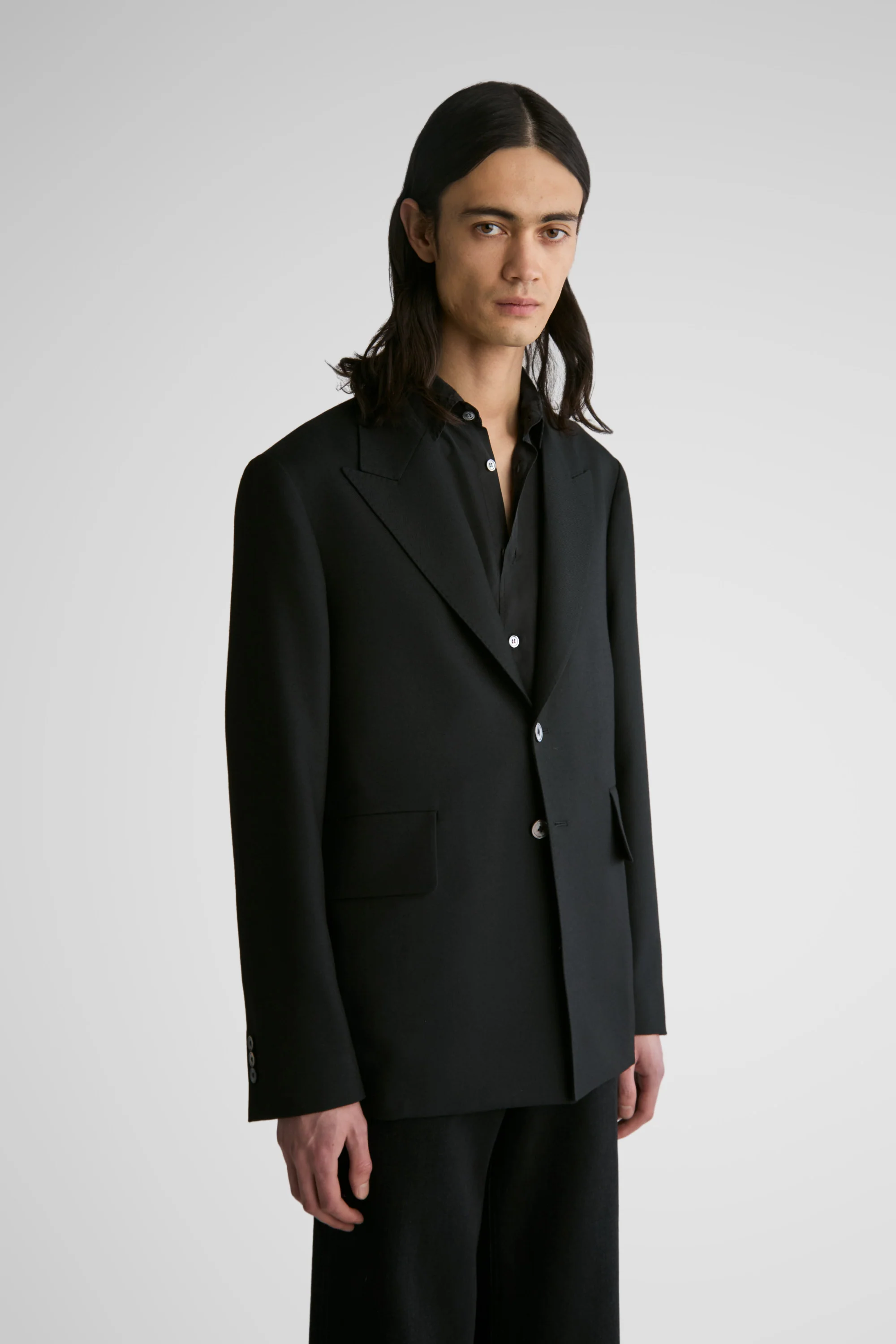 Hayes Suit Jacket Single Breasted Black - Image 4