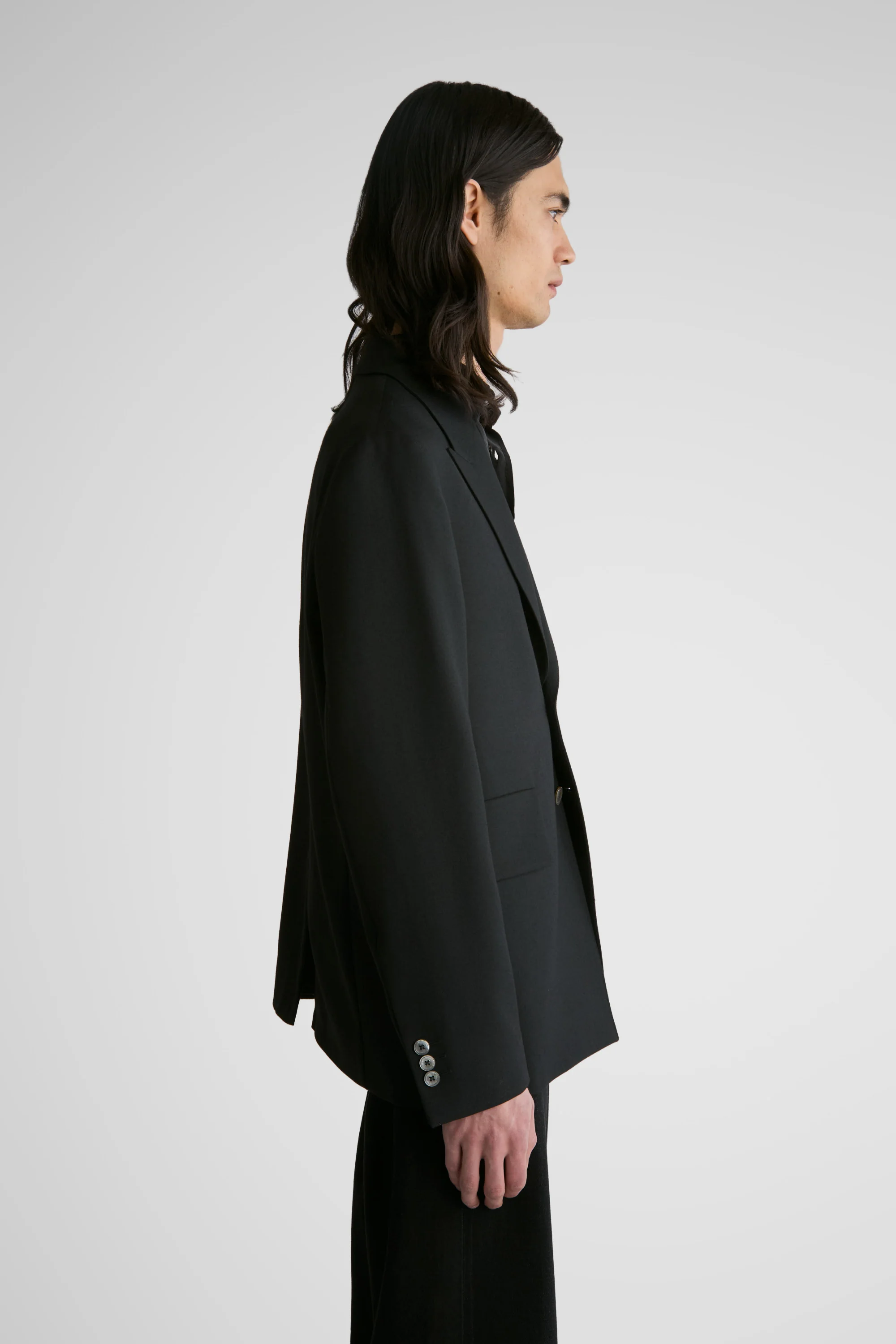 Hayes Suit Jacket Single Breasted Black - Image 5