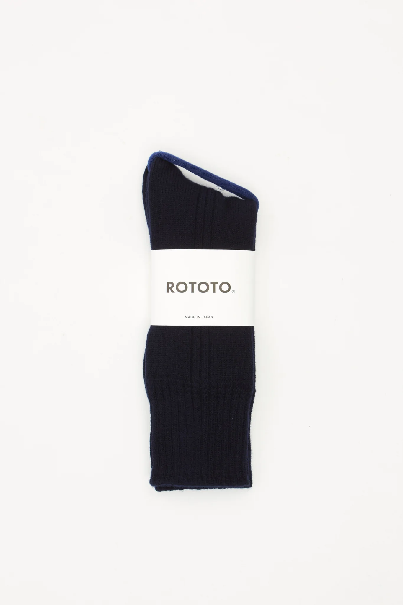 Merino Crew socks Navy