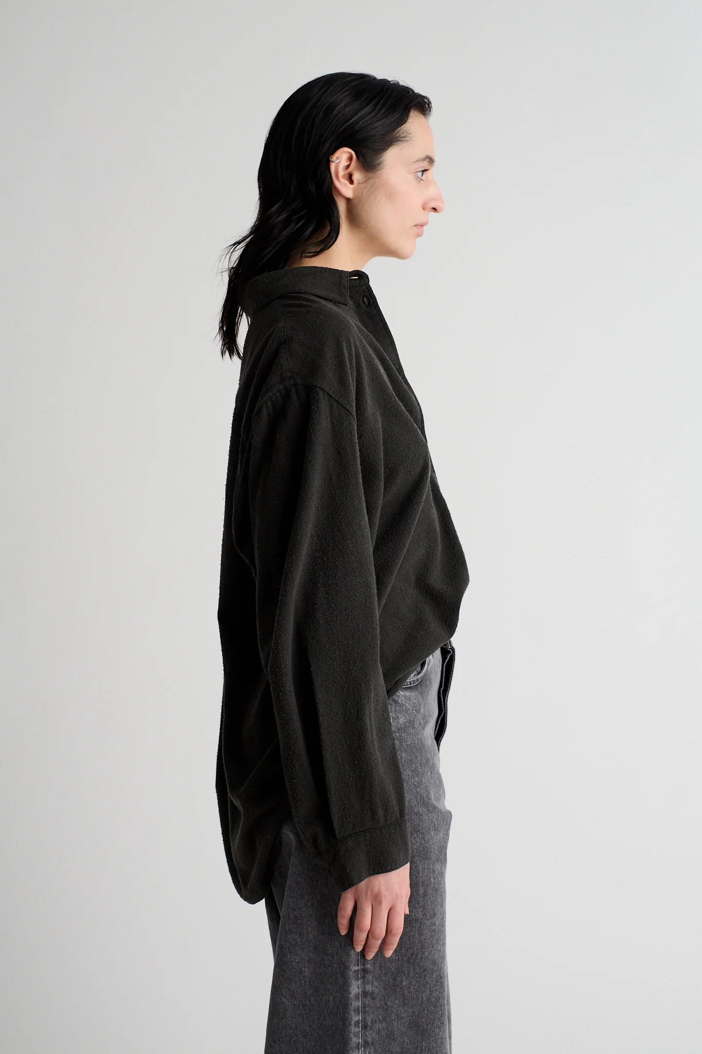 Tiki Black Noil Silk - Image 3