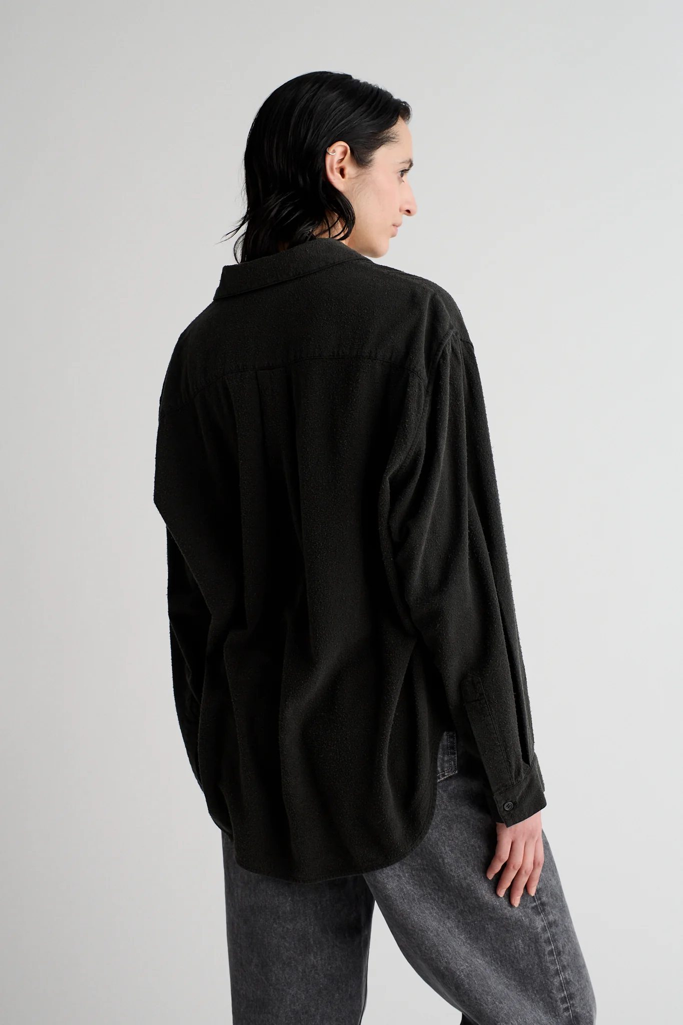 Tiki Black Noil Silk - Image 4